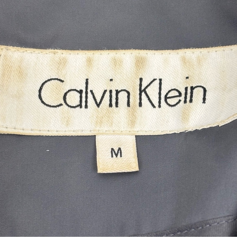 Calvin Klein Women's Packable Anorak Jacket Black Size Medium Waterproof Rain - Picture 9 of 13